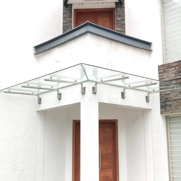 Glass Canopy Arm Type